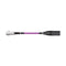 Frey 2 Speciality 4 Pin DIN To XLR (M) Cable Purple