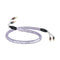 QED Signature Genesis Silver Spiral Speaker Cable Banana Pair