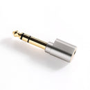 ddHiFi DJ65A (AL) 3.5mm Female to 6.35mm Male Adapter (New Aluminum Version)