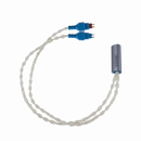 Dekoni Audio Ensemble Postsplit Silver Braided Headphone Connectors