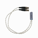 Dekoni Audio Ensemble Postsplit Silver Braided Headphone Connectors