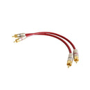 Schiit Audio PYST Interconnects RCA to RCA Straight Wire 0.15M Pair