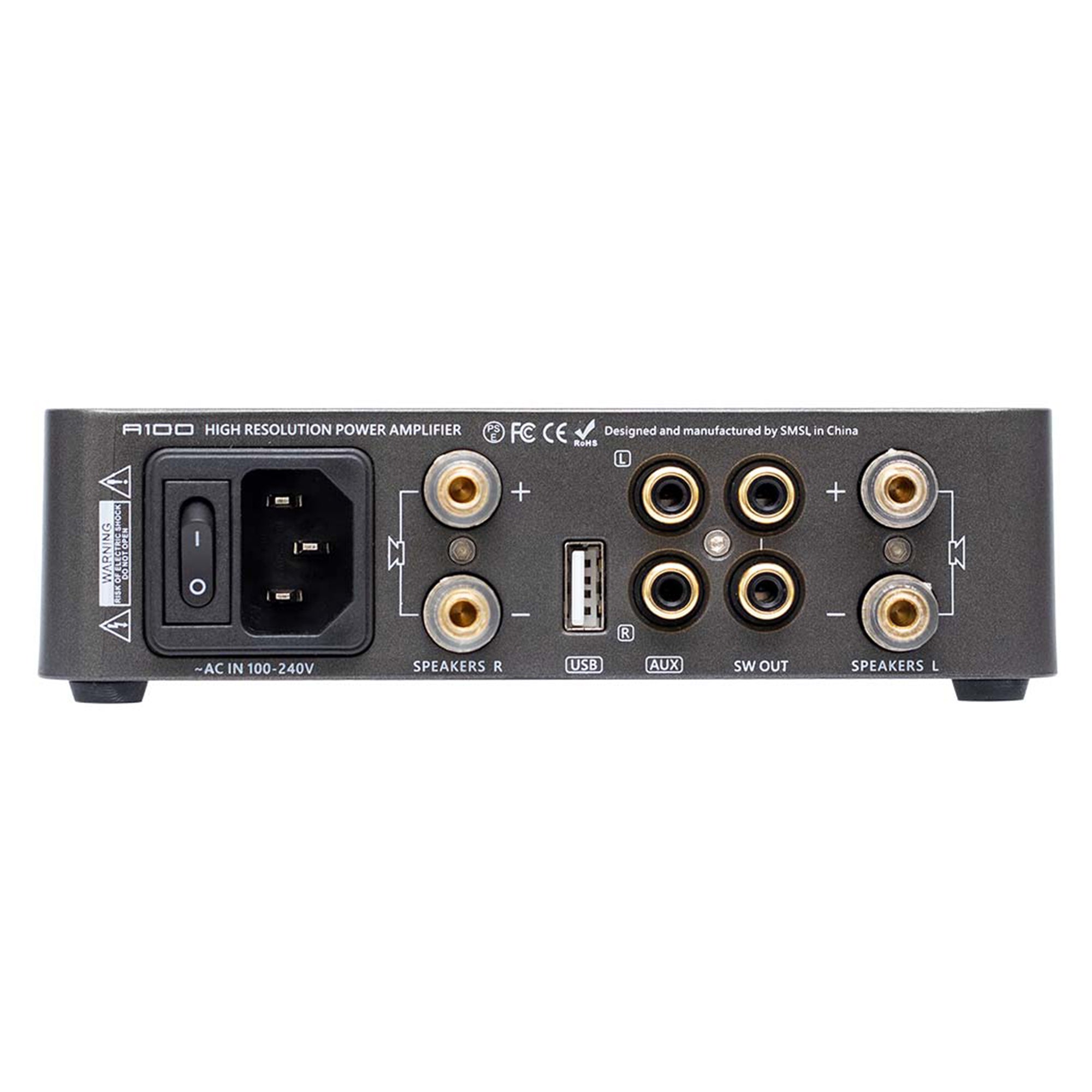 SMSL Audio A100 Bluetooth Power Amplifier – Addicted To Audio NZ