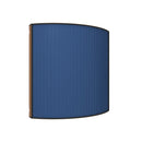 Vicoustic Cinema Round Ultra VMT Absorbers Locarno Cherry with Blue Face