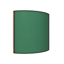 Vicoustic Cinema Round Ultra VMT Absorbers Locarno Cherry with Must Green Face