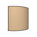 Vicoustic Cinema Round Ultra VMT Absorbers White Matte with Beige Face